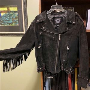 Women’s 2XL Jack Daniel’s Old #7 Leather Jacket